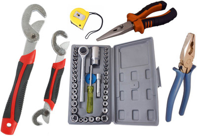 

Asraw Hand Tool Kit(6 Tools), Multicolor