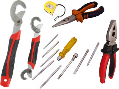 

Asraw Hand Tool Kit(6 Tools), Multicolor