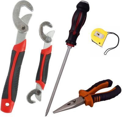 

Asraw Hand Tool Kit(5 Tools), Multicolor