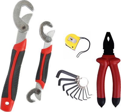 

Asraw Hand Tool Kit(5 Tools), Multicolor