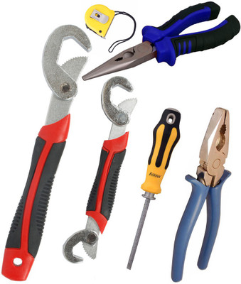 

Asraw Hand Tool Kit(6 Tools), Multicolor