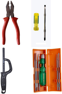 

Taparia Household Hand Tool Kit(4 Tools), Red