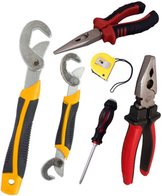 

Asraw Hand Tool Kit(6 Tools), Multicolor