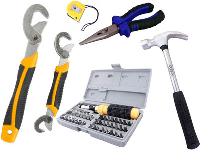 

Asraw Hand Tool Kit(6 Tools), Multicolor