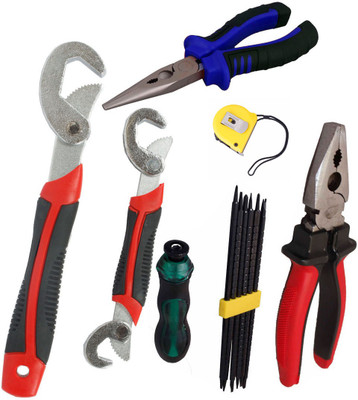 

Asraw Hand Tool Kit(6 Tools), Multicolor