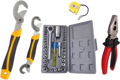 

Asraw Hand Tool Kit(5 Tools), Multicolor