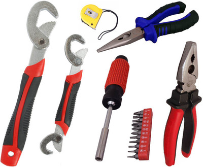 

Asraw Hand Tool Kit(6 Tools), Multicolor