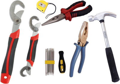 

Asraw Hand Tool Kit(7 Tools), Multicolor