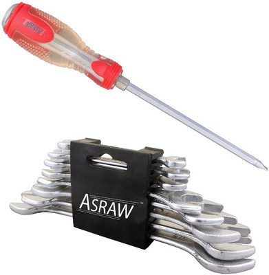 

Asraw Hand Tool Kit(10 Tools), Multicolor