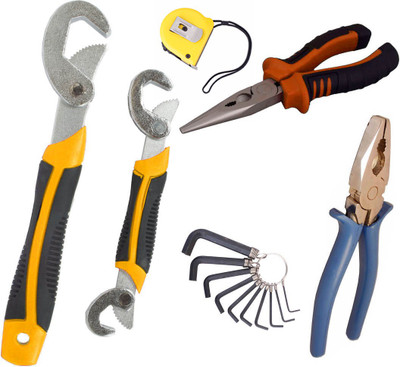 

Asraw Hand Tool Kit(6 Tools), Multicolor