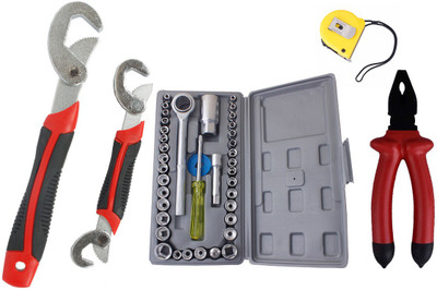 

Asraw Hand Tool Kit(5 Tools), Multicolor