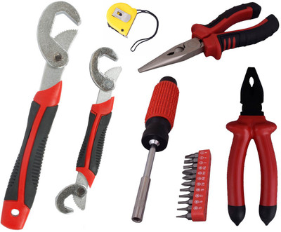 Asraw Hand Tool Kit(6 Tools), Multicolor