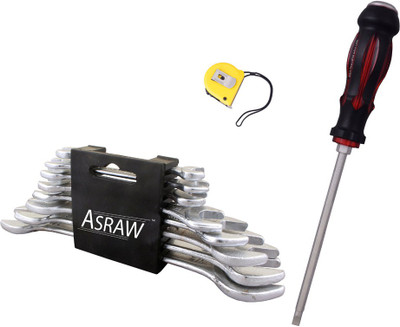 

Asraw Hand Tool Kit(11 Tools), Multicolor