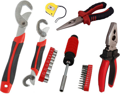 

Asraw Hand Tool Kit(6 Tools), Multicolor