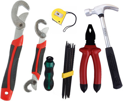 

Asraw Hand Tool Kit(6 Tools), Multicolor