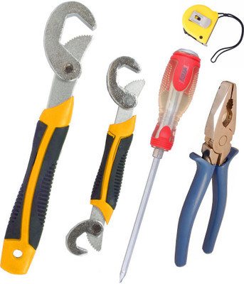 

Asraw Hand Tool Kit(5 Tools), Multicolor