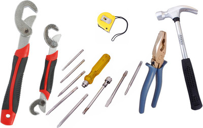 

Asraw Hand Tool Kit(6 Tools), Multicolor