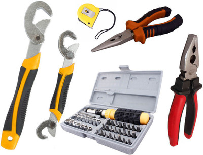 

Asraw Hand Tool Kit(6 Tools), Multicolor