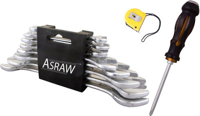 

Asraw Hand Tool Kit(11 Tools), Multicolor
