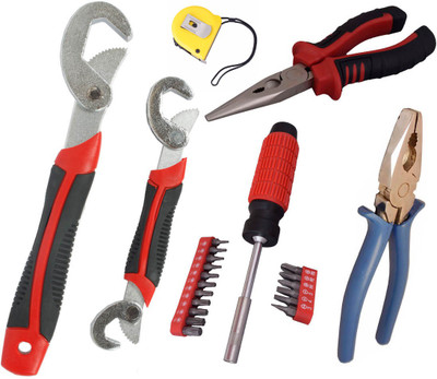 

Asraw Hand Tool Kit(6 Tools), Multicolor