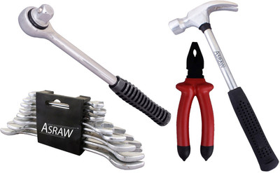 

Asraw Hand Tool Kit(12 Tools), Multicolor