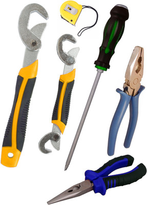 

Asraw Hand Tool Kit(6 Tools), Multicolor