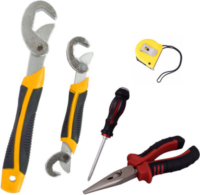

Asraw Hand Tool Kit(5 Tools), Multicolor