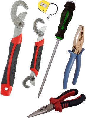 

Asraw Hand Tool Kit(6 Tools), Multicolor