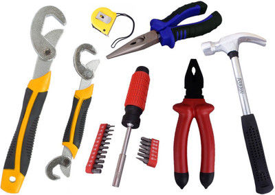 

Asraw Hand Tool Kit(7 Tools), Multicolor