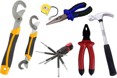 

Asraw Hand Tool Kit(7 Tools), Multicolor