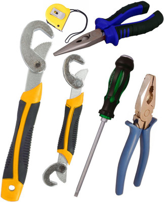 

Asraw Hand Tool Kit(6 Tools), Multicolor