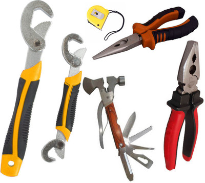 

Asraw Hand Tool Kit(6 Tools), Multicolor