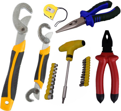 

Asraw Hand Tool Kit(6 Tools), Multicolor