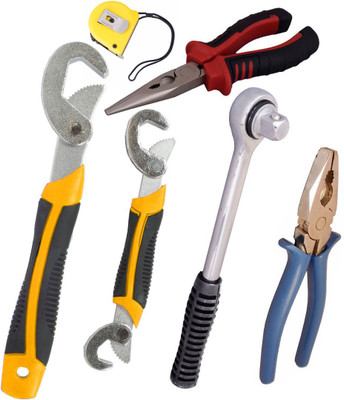 

Asraw Hand Tool Kit(6 Tools), Multicolor