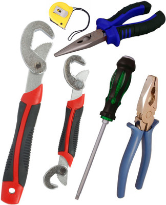 

Asraw Hand Tool Kit(6 Tools), Multicolor