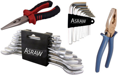 

Asraw Hand Tool Kit(12 Tools), Multicolor