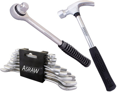 

Asraw Hand Tool Kit(11 Tools), Multicolor