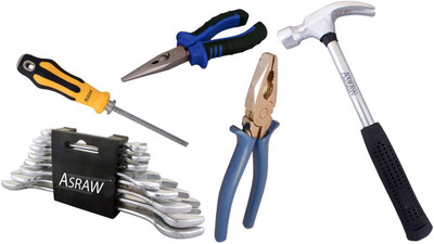 

Asraw Hand Tool Kit(13 Tools), Multicolor