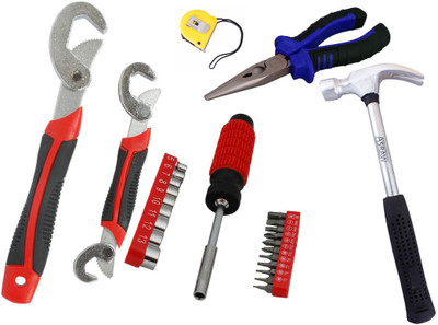 

Asraw Hand Tool Kit(6 Tools), Multicolor