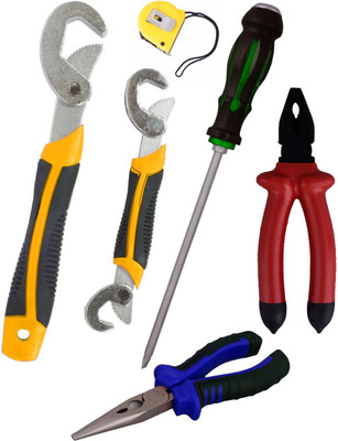 

Asraw Hand Tool Kit(6 Tools), Multicolor