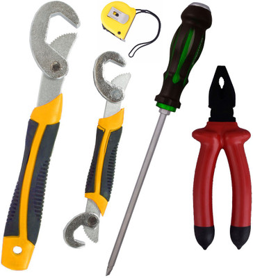 

Asraw Hand Tool Kit(5 Tools), Multicolor
