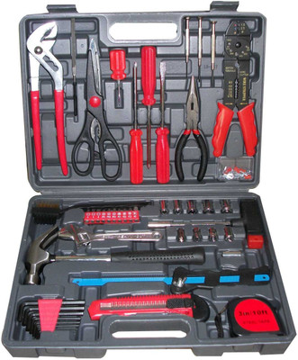 

Attrico Car Service and Home Hand Tool Kit(100 Tools), Multicolor