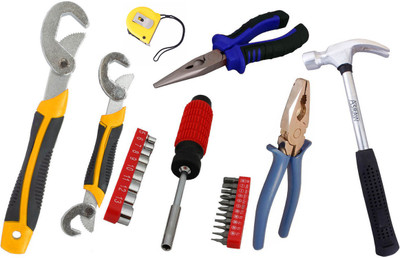 

Asraw Hand Tool Kit(7 Tools), Multicolor