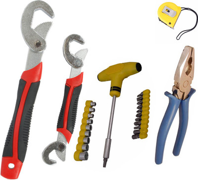 

Asraw Hand Tool Kit(5 Tools), Multicolor