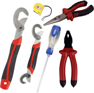 

Asraw Hand Tool Kit(6 Tools), Multicolor