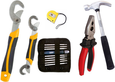 

Asraw Hand Tool Kit(6 Tools), Multicolor