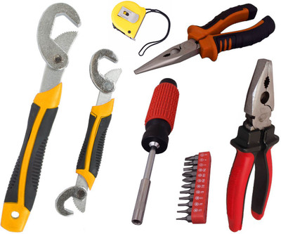 

Asraw Hand Tool Kit(6 Tools), Multicolor