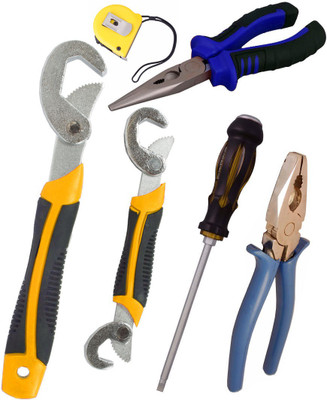 

Asraw Hand Tool Kit(6 Tools), Multicolor
