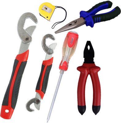 Asraw Hand Tool Kit(6 Tools), Multicolor