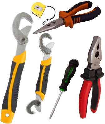 

Asraw Hand Tool Kit(6 Tools), Multicolor